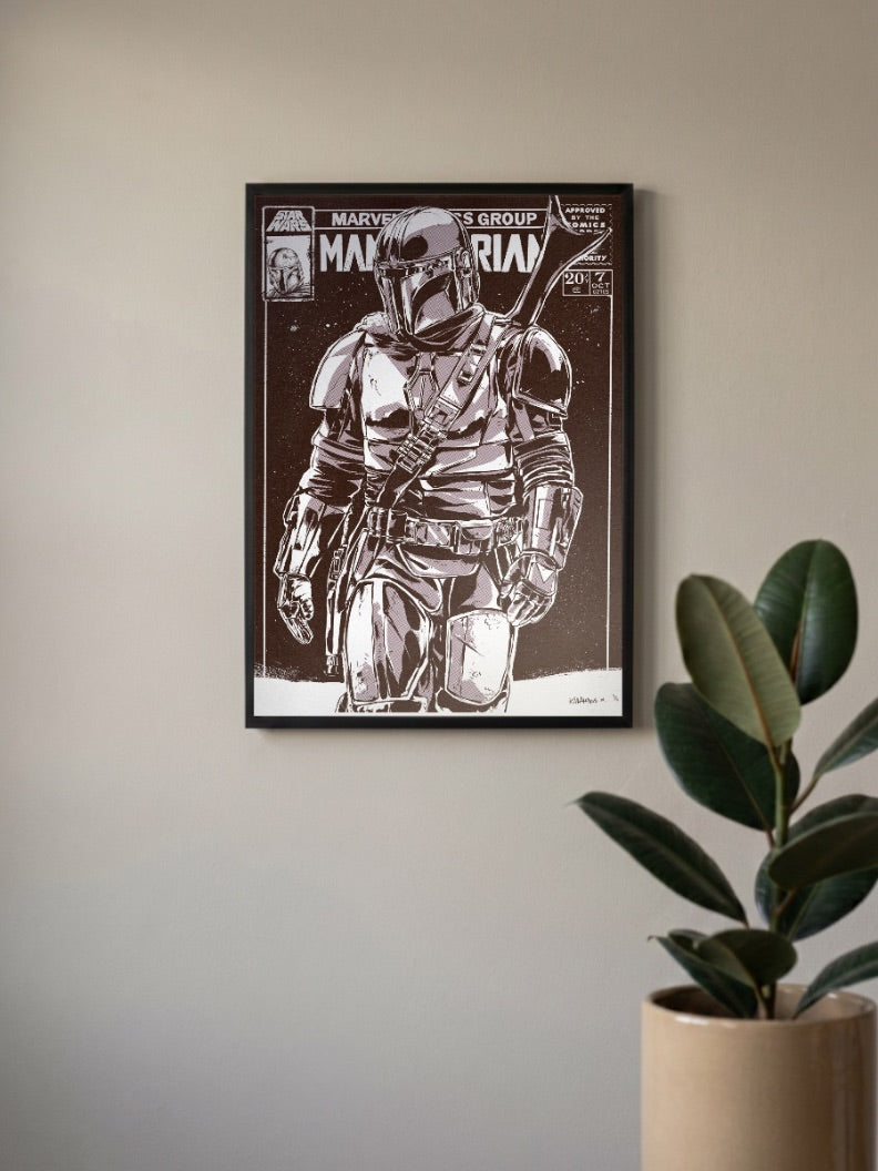 Mandalorian Art Poster