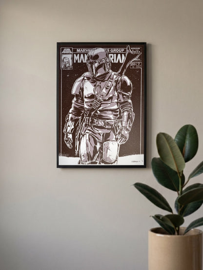 Mandalorian Art Poster