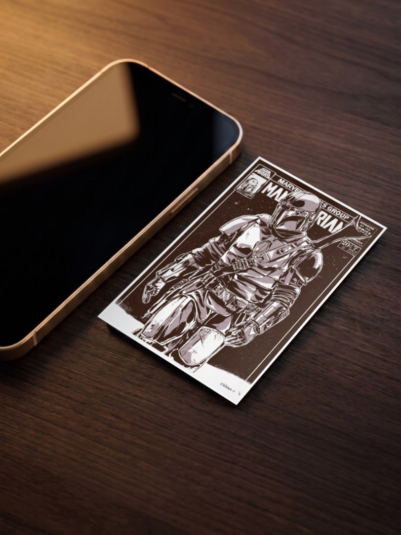 Mandalorian Art Poster