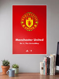 Manchester United Logo Poster