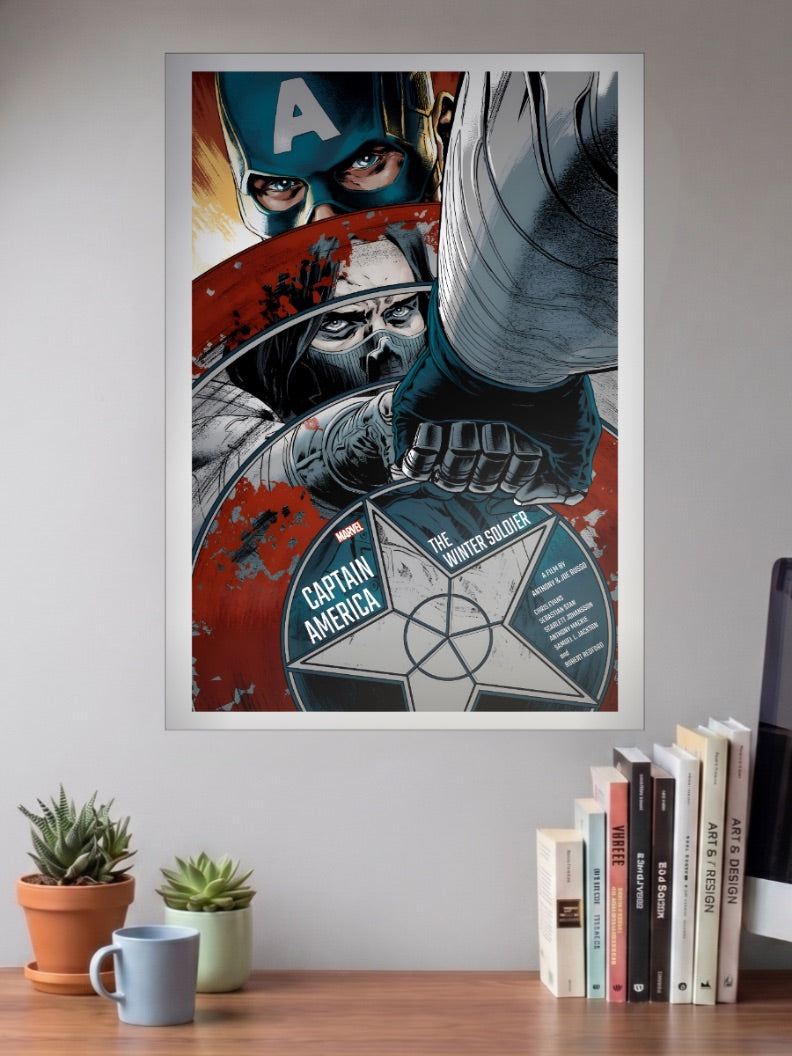 Captain America Winter Soldier Marvel Poster