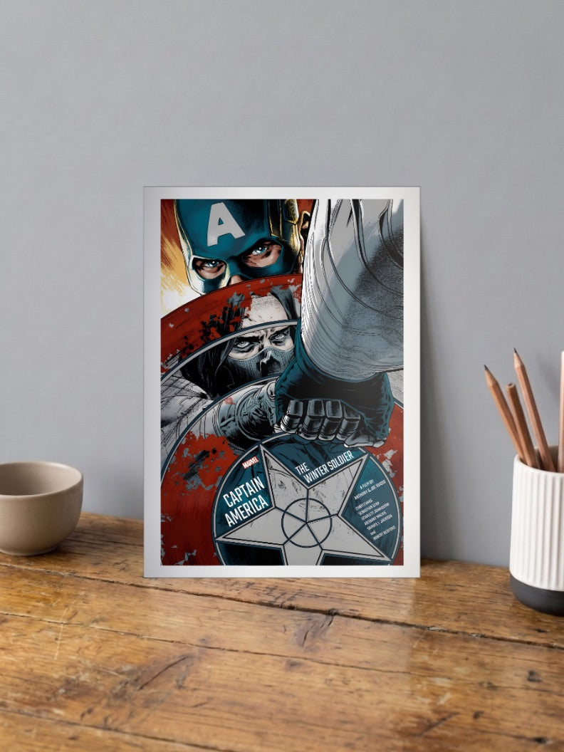 Captain America Winter Soldier Marvel Poster