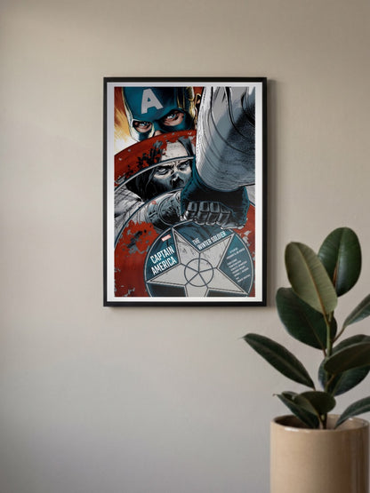 Captain America Winter Soldier Marvel Poster