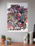 Avengers End Game Characters Collage Poster