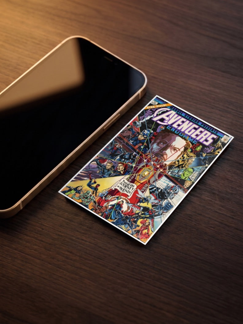 Avengers Endgame Tony Stark Marvel Poster