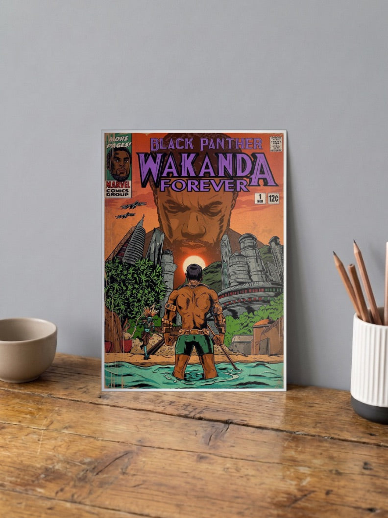 Black Panther Wakanda Poster