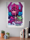 Galactus And Doctor Doom Art Marvel Poster
