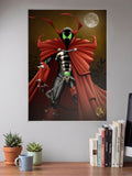 Spawn Dark Portrait Comic Book Poster