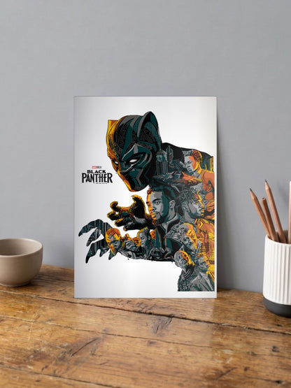 Black Panther Cast Poster Marvel Poster