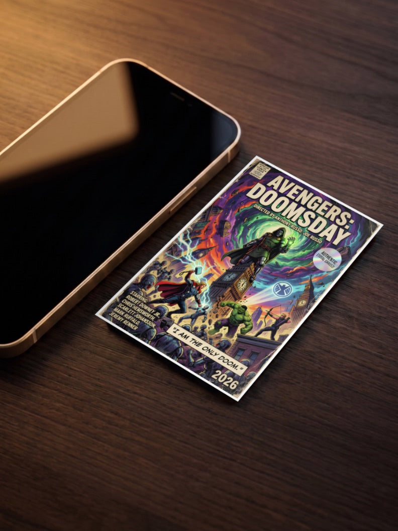 Avengers Doomsday Retro Cover Marvel Poster
