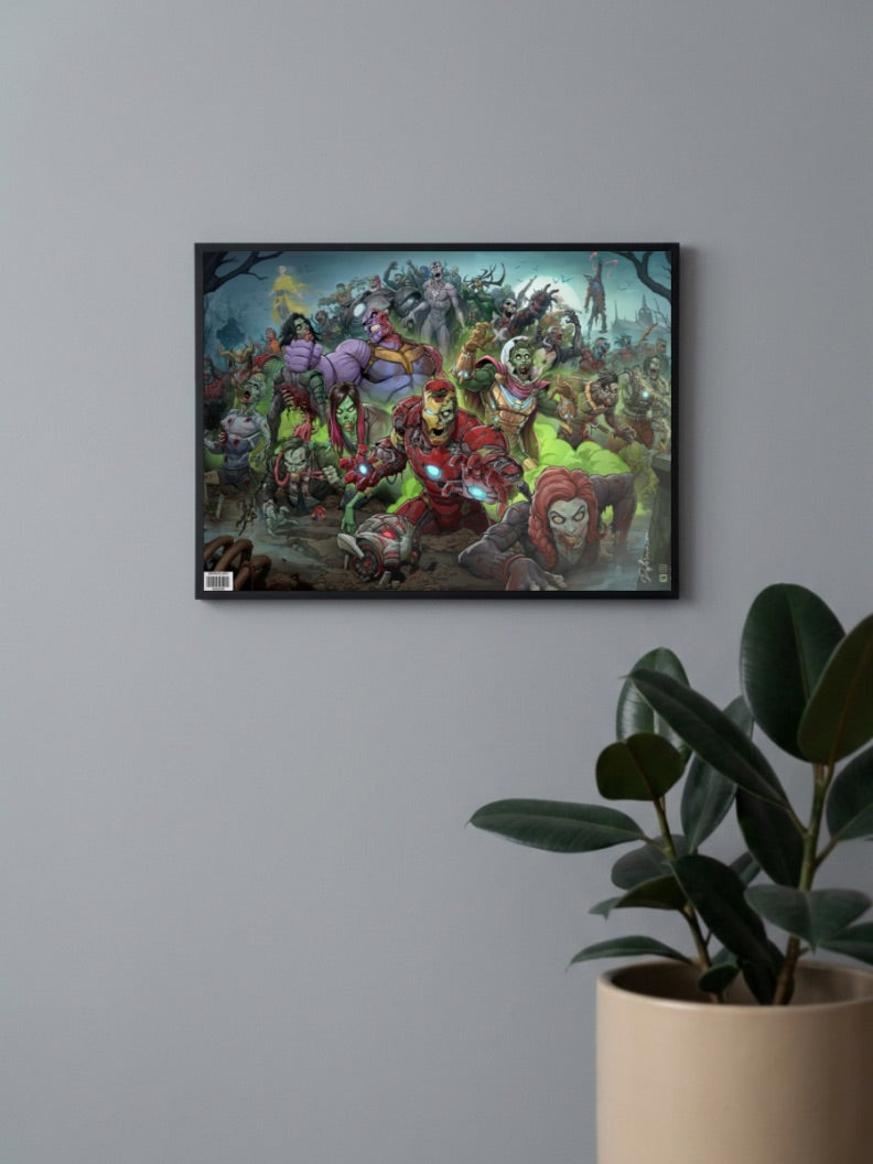 Marvel Zombies-What If Poster