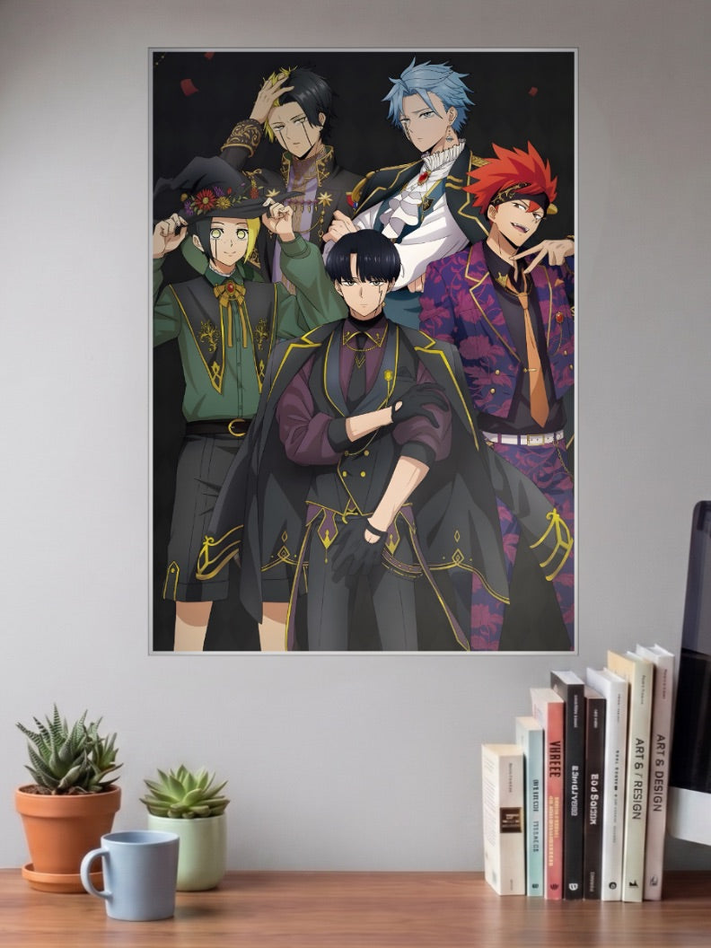 Mashle Magic School Cast Anime Poster
