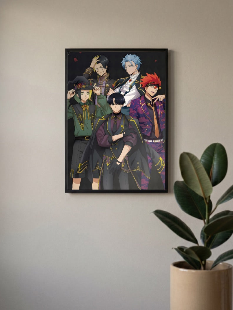 Mashle Magic School Cast Anime Poster