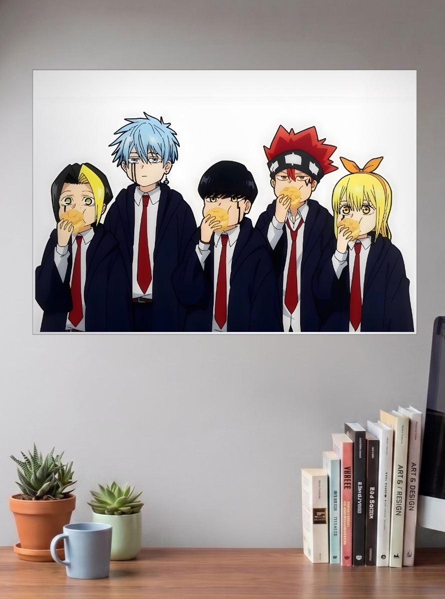 Mashle Cast Anime Poster