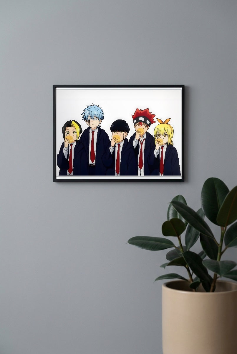 Mashle Cast Anime Poster