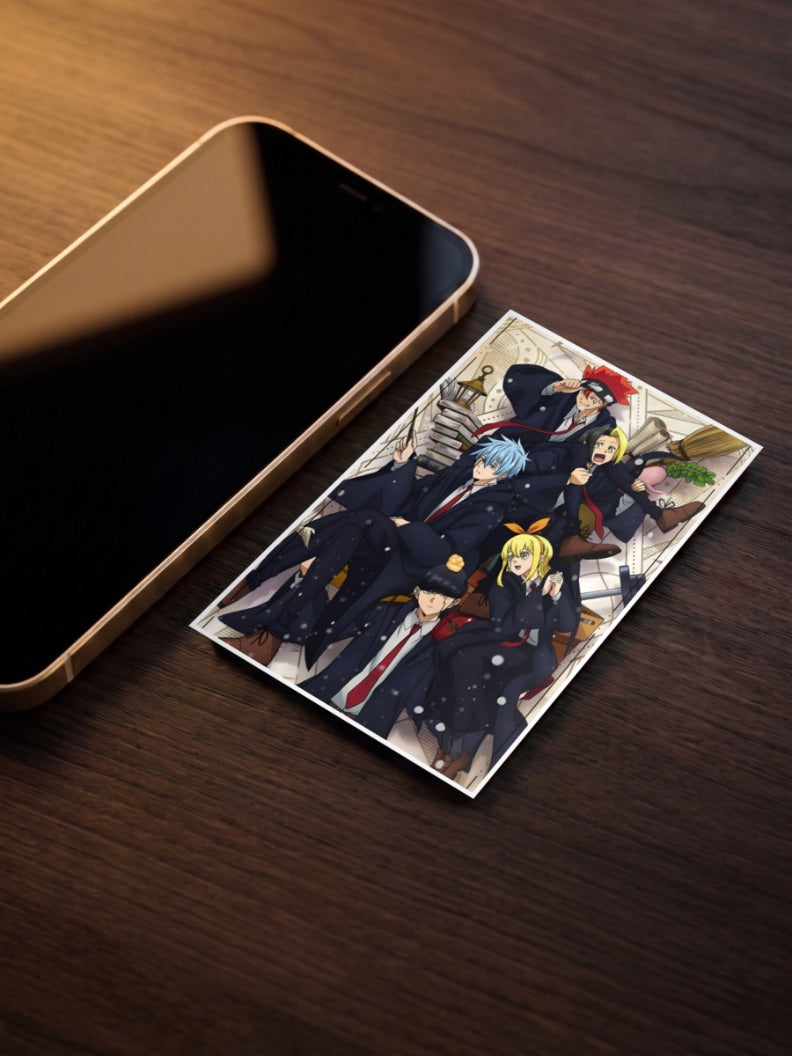 Mashle Magic Academy Cast Art Anime Poster