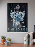 TIME TO RISE | Lionel Messi | Football Poster