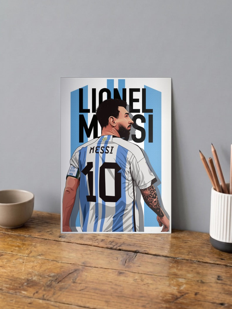 Legend Rising | Lionel Messi | Football Poster