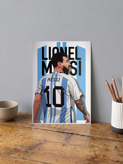 Legend Rising | Lionel Messi | Football Poster