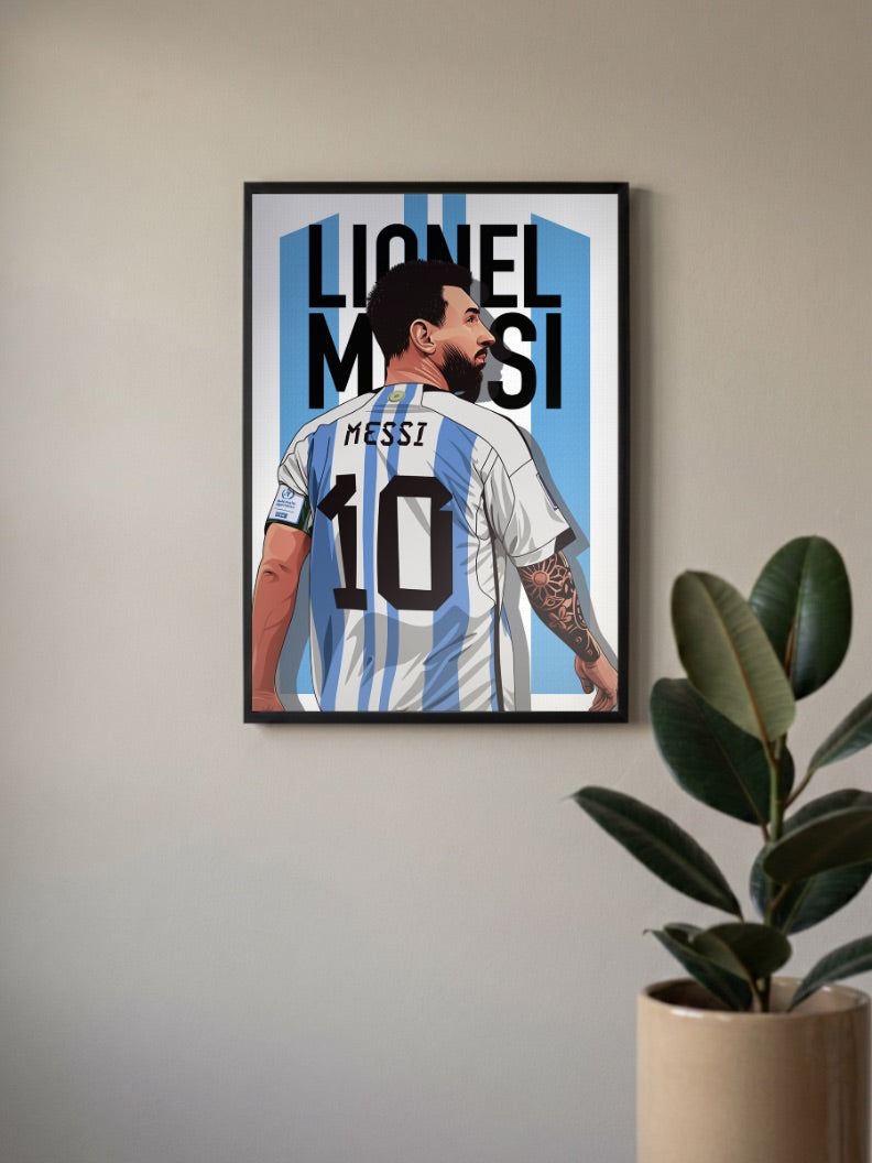 Legend Rising | Lionel Messi | Football Poster