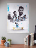Argentina Collage with Maradona Poster