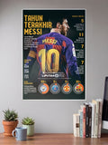 Last Dance | Lionel Messi | Football Poster