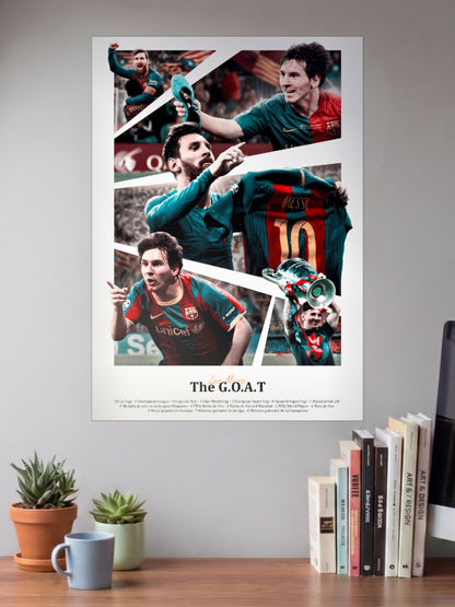 Legend Rising | Lionel Messi | Football Poster