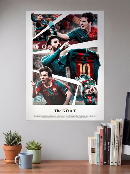 Legend Rising | Lionel Messi | Football Poster