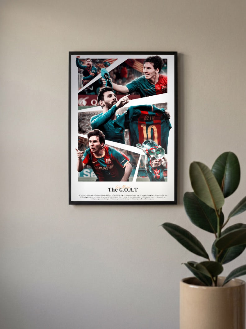 Legend Rising | Lionel Messi | Football Poster
