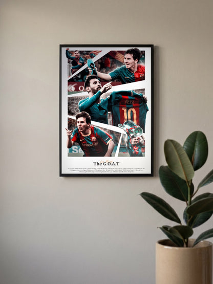 Legend Rising | Lionel Messi | Football Poster