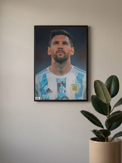 Messi Argentina Poster