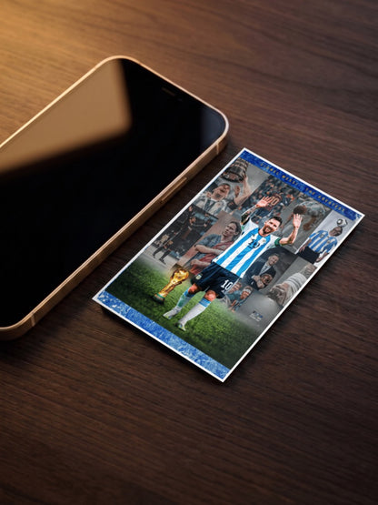 Lionel Messi collage Poster