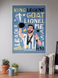 Lionel Messi legend Poster