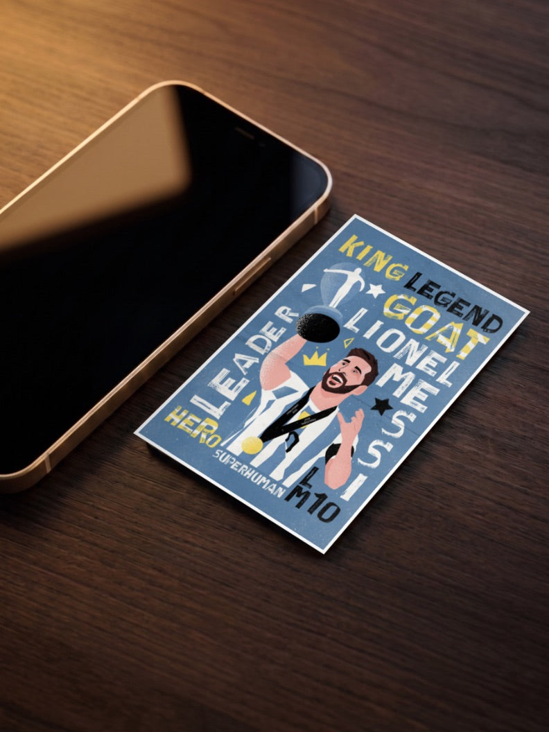 Lionel Messi legend Poster