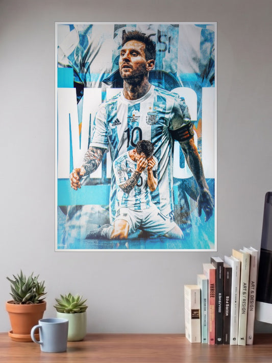 Messi the GOAT Poster