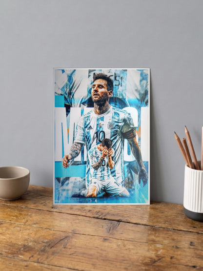 Messi the GOAT Poster