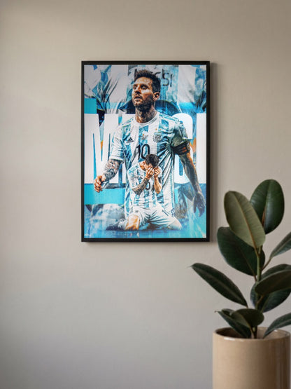 Messi the GOAT Poster