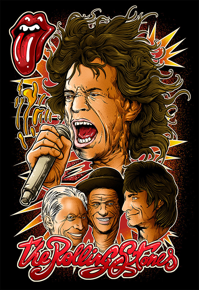 The Rolling Stones Poster – Posterwa