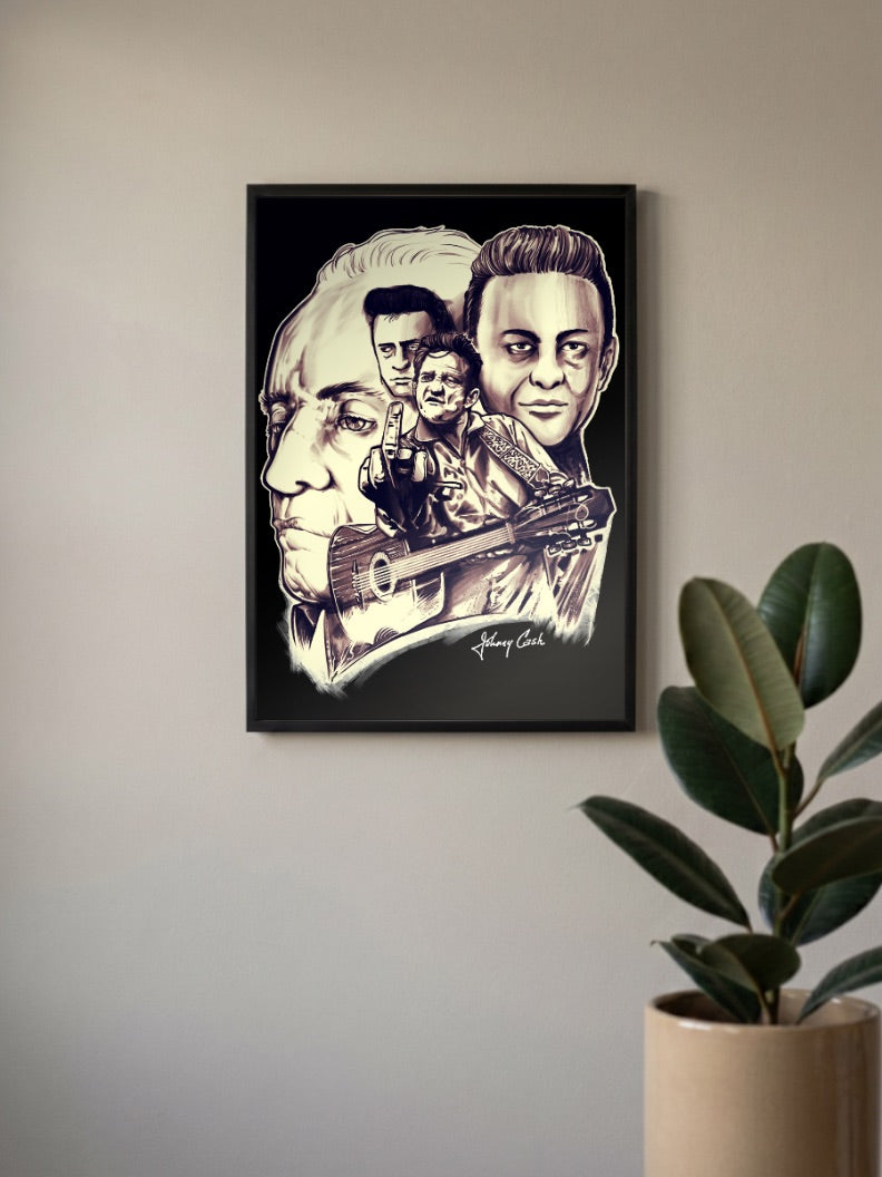 Johnny Cash Poster