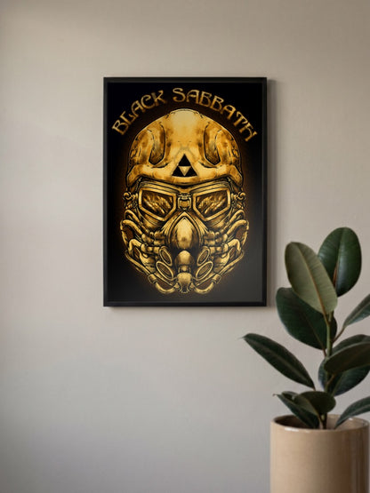 Black Sabbath Album Cover Poster