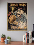 Guns N Roses Skeleton Poster Bands Poster