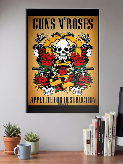 Guns N Roses Appetite Poster Bands Poster