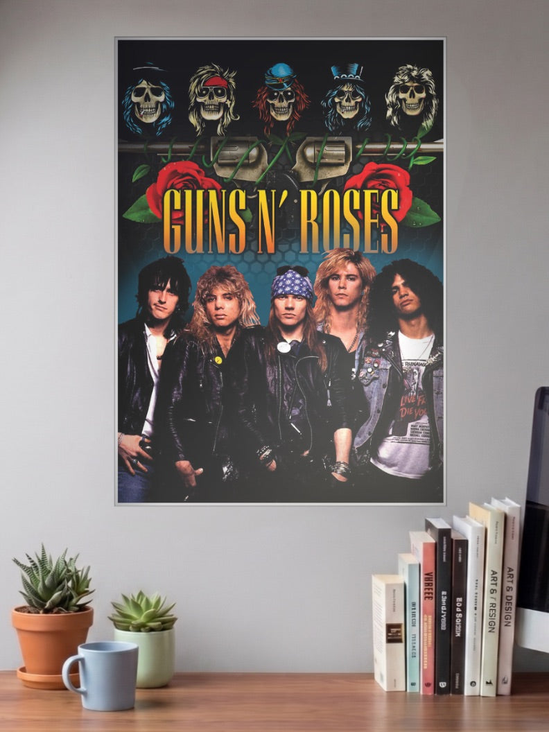 Guns N Roses Band Photo Poster Bands Poster
