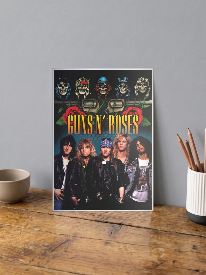 Guns N Roses Band Photo Poster Bands Poster