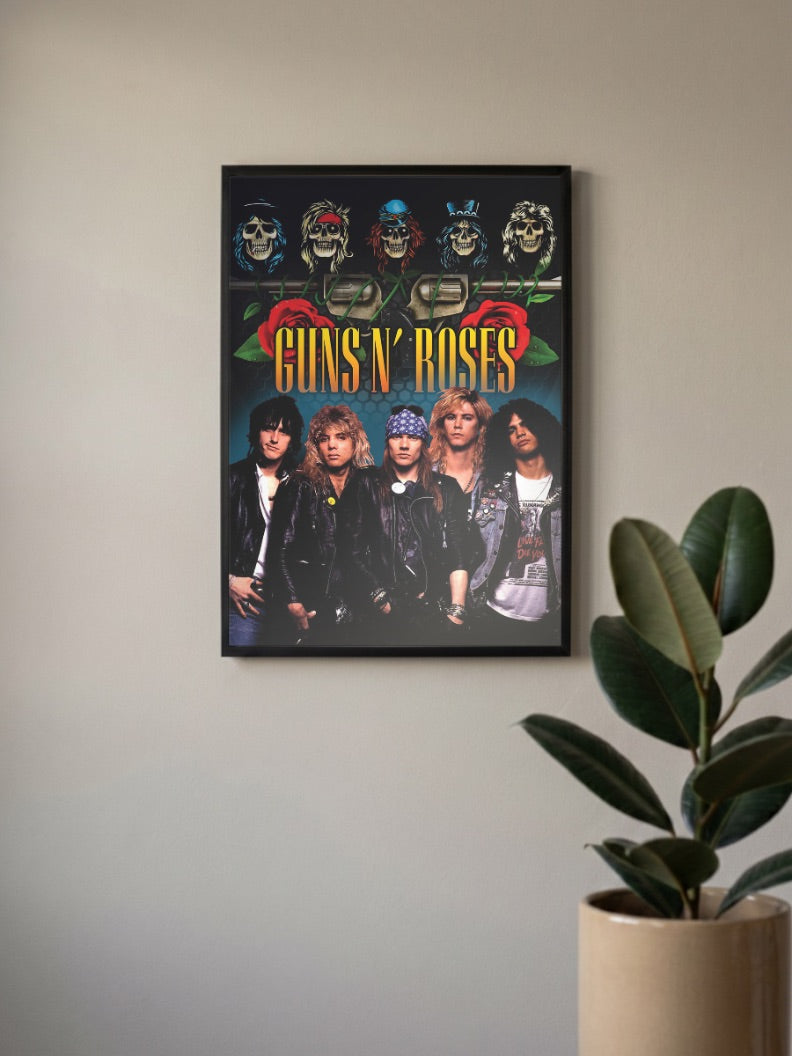Guns N Roses Band Photo Poster Bands Poster