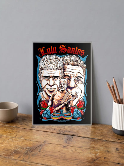 Lulu Santos Poster