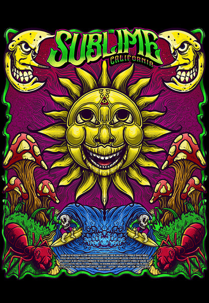 Sublime California Poster