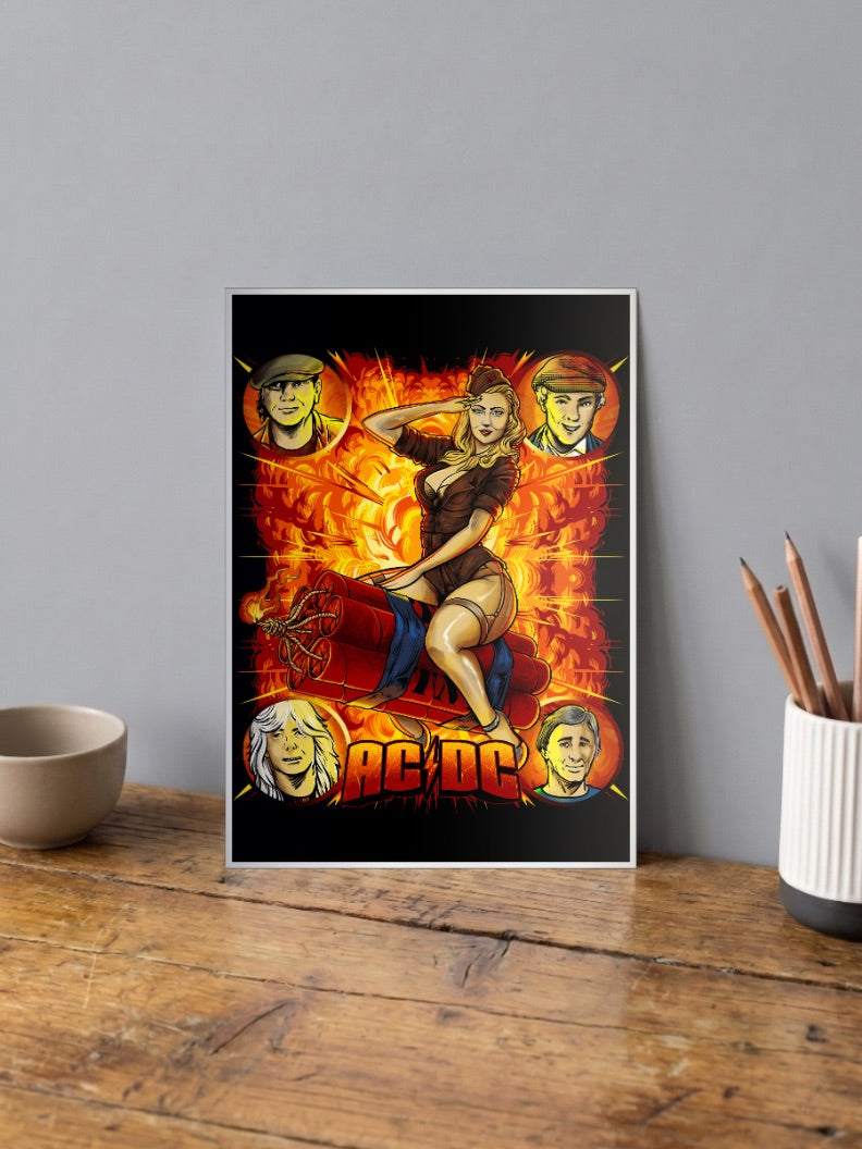 AC/DC Dynamite Poster