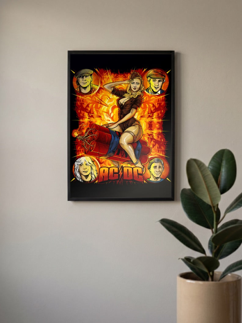 AC/DC Dynamite Poster
