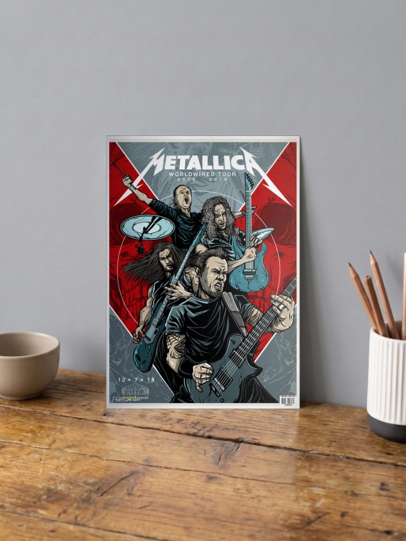 Metallica Rock Band Poster